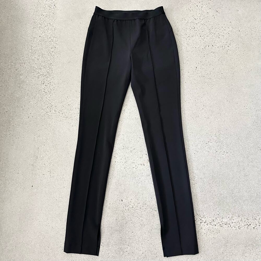 Helmut Lang Slit Legging Pants in Black